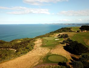 Kauri Cliffs 14th Aerial Tee